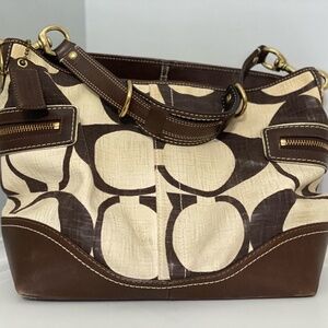 COACH Legacy Linen Tote A-6K-7473